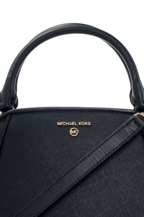 【関税&送料込】Michael By Michael Kors Black Polyester Slee MICHAEL Michael Kors Jet Set Leather Crossbody Bag | Saks